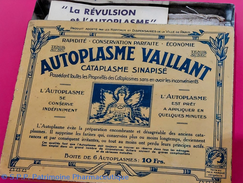science pharmacie autoplasme vaillant cataplasme sinapise