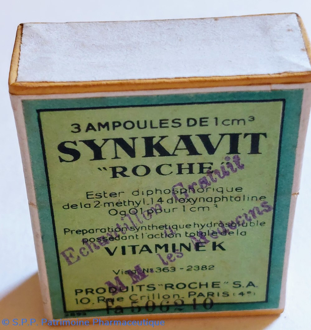 science pharmacie synkavit 3 ampoules 1 cm3 vitamine k