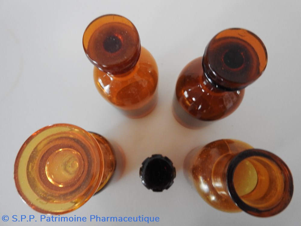 science pharmacie lot de 5 flacons ambres