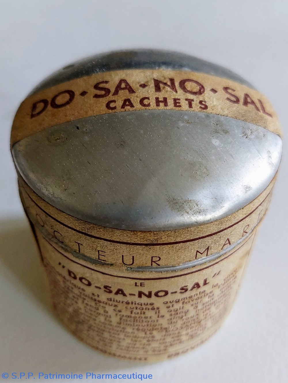 DO. SA. NO. SAL CACHETS conditionnement provisoire science pharmacie do sa no sal cachets conditionnement provisoire