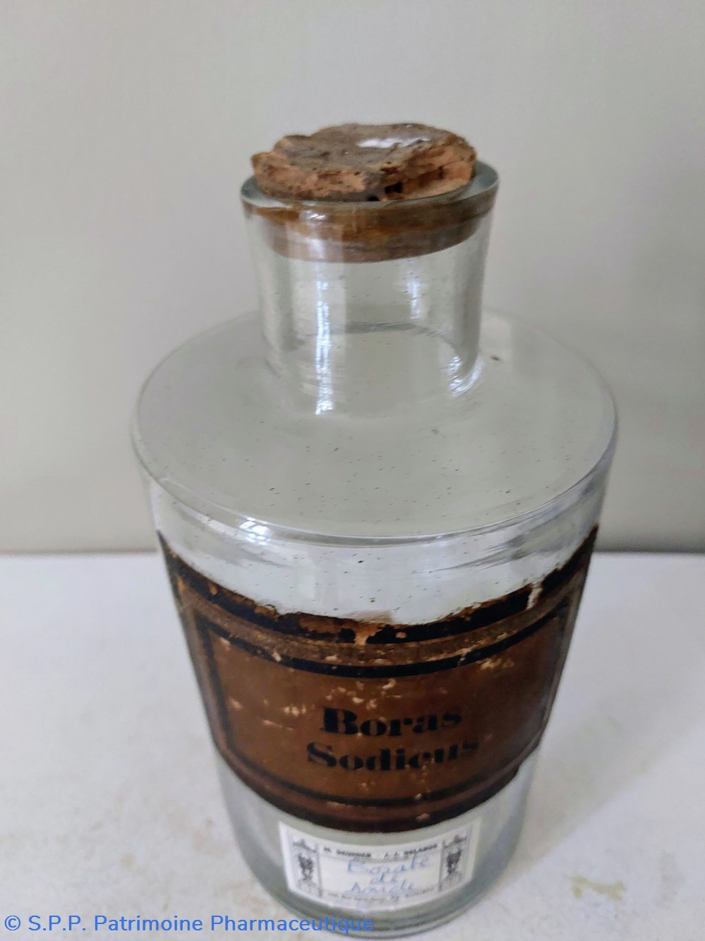 BORAS SODICUS / Borate de Soude 21 cm 6 science pharmacie boras sodicus borate de soude 21 cm