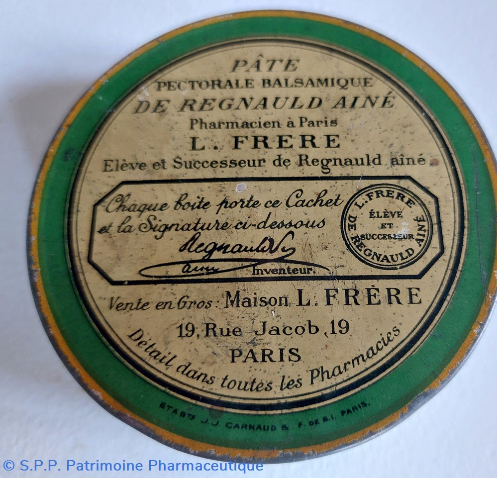 science pate pectorale balsamique de regnauld aine