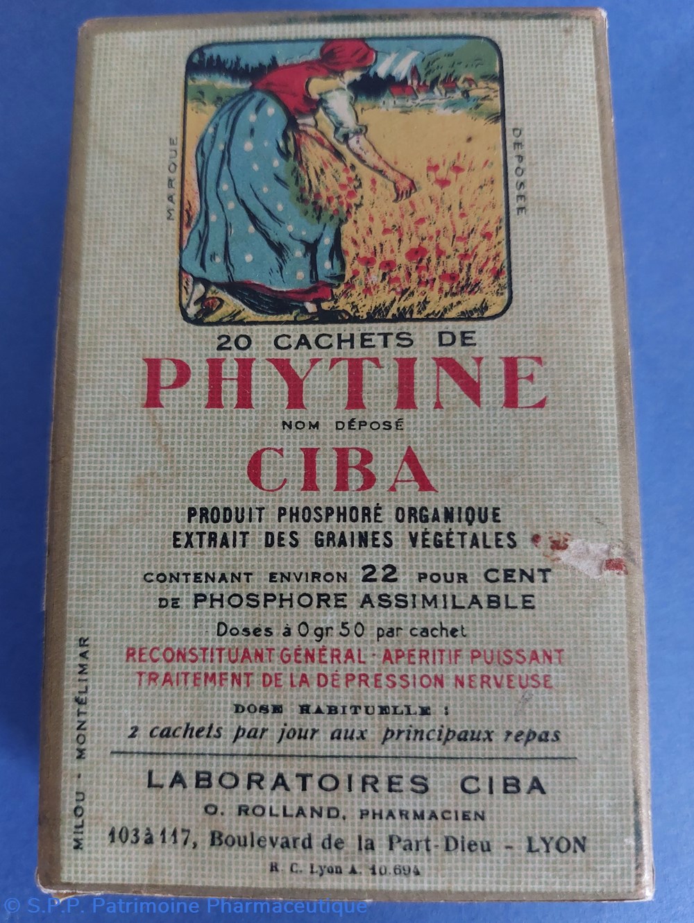 PHYTINE 20 Cachets CIBA science pharmacie phytine 20 cachets ciba