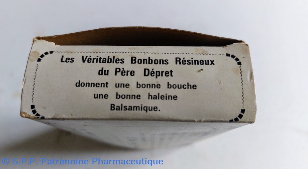 science pharmacie bonbons resineux du pere depret