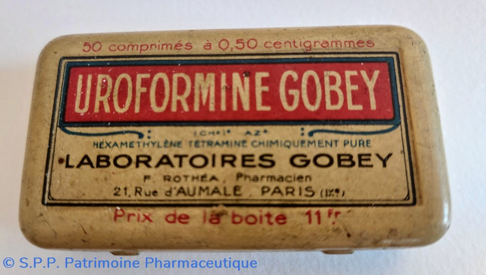 UROFORMINE GOBEY ( COMPRIMÉS) science uroformine gobey comprimes