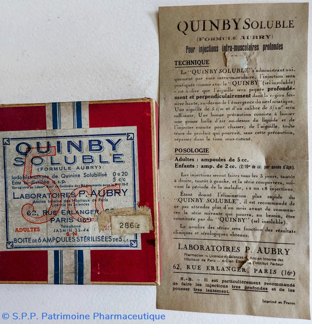 science pharmacie quinby soluble 6 ampoules injectables