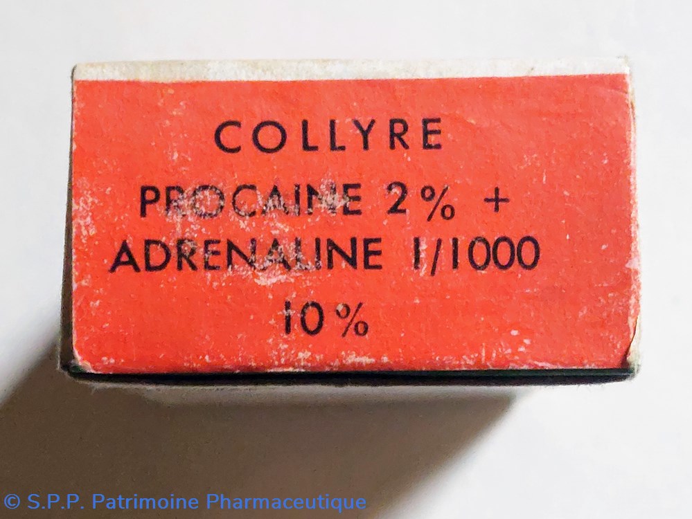 science pharmacie collyre procaine 2 adrenaline pos