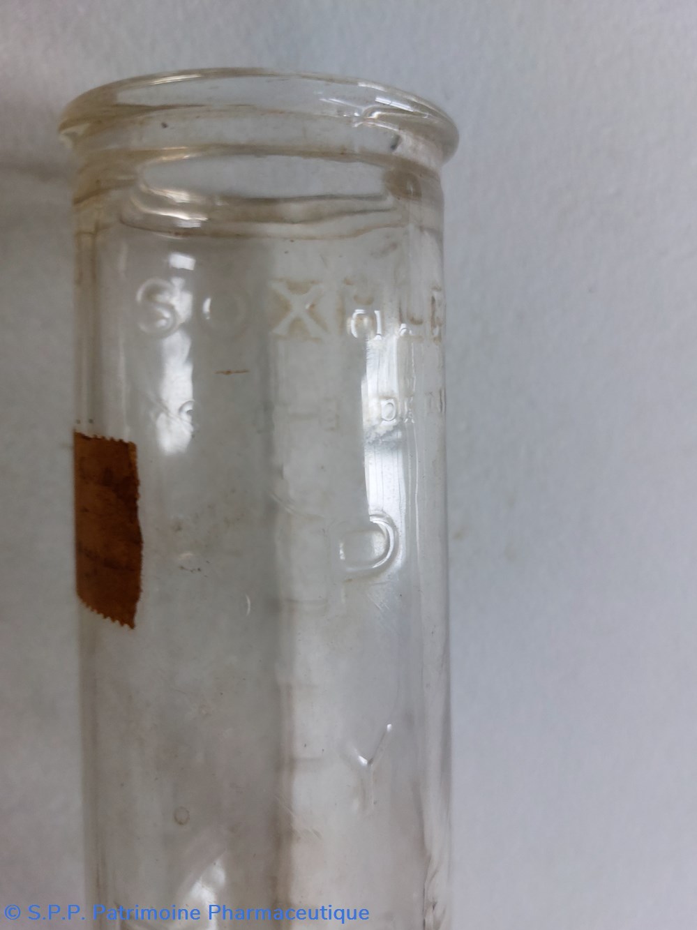 Biberon SOXHLET verre Pyrex 4 science pharmacie biberon soxhlet verre pyrex