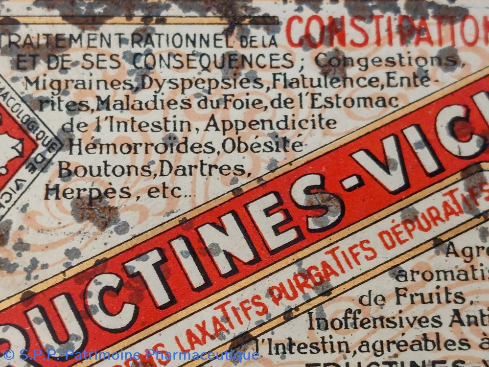 FRUCTINES VICHY Bonbons laxatifs 3 science pharmacie fructines vichy bonbons laxatifs