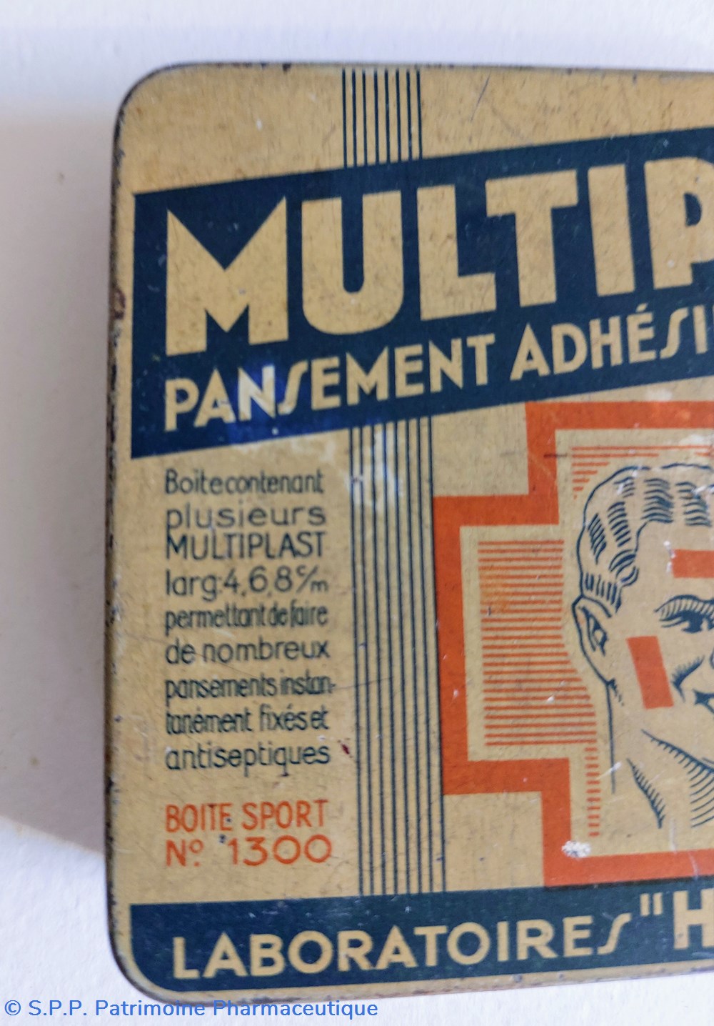 science pharmacie multiplast boite metal