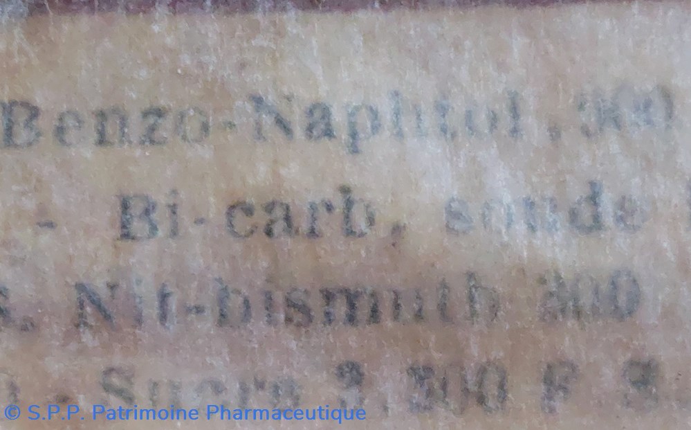 science pharmacie stomaphiline comprime au benzo naphtol
