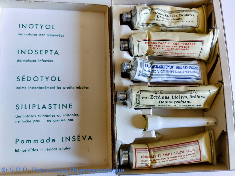 TROUSSE DERMATOTHÉRAPIQUE ( Tubes) 5 science trousse dermatotherapique tubes