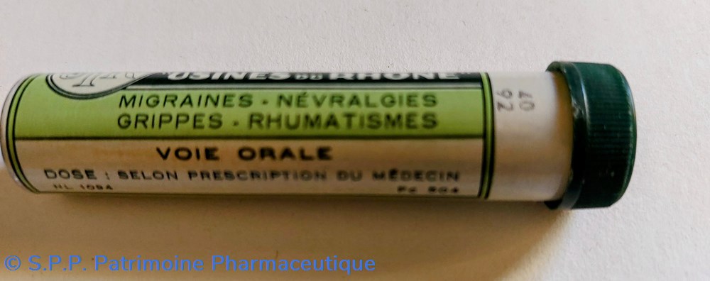 science aspirine usines du rhone