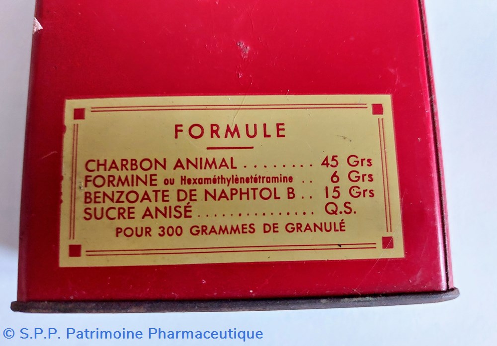 FORMOCARBINE NAPHTOLÉE ( granulés) 3 science formocarbine naphtolee granules