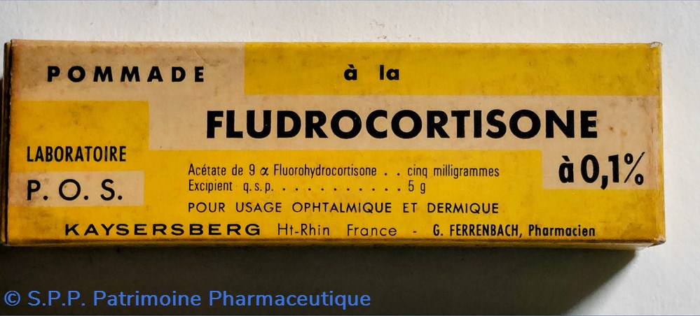 Pommade à la FLUDROCORTISONE 0.1 % 2 science pharmacie pommade a la fludrocortisone 0 1