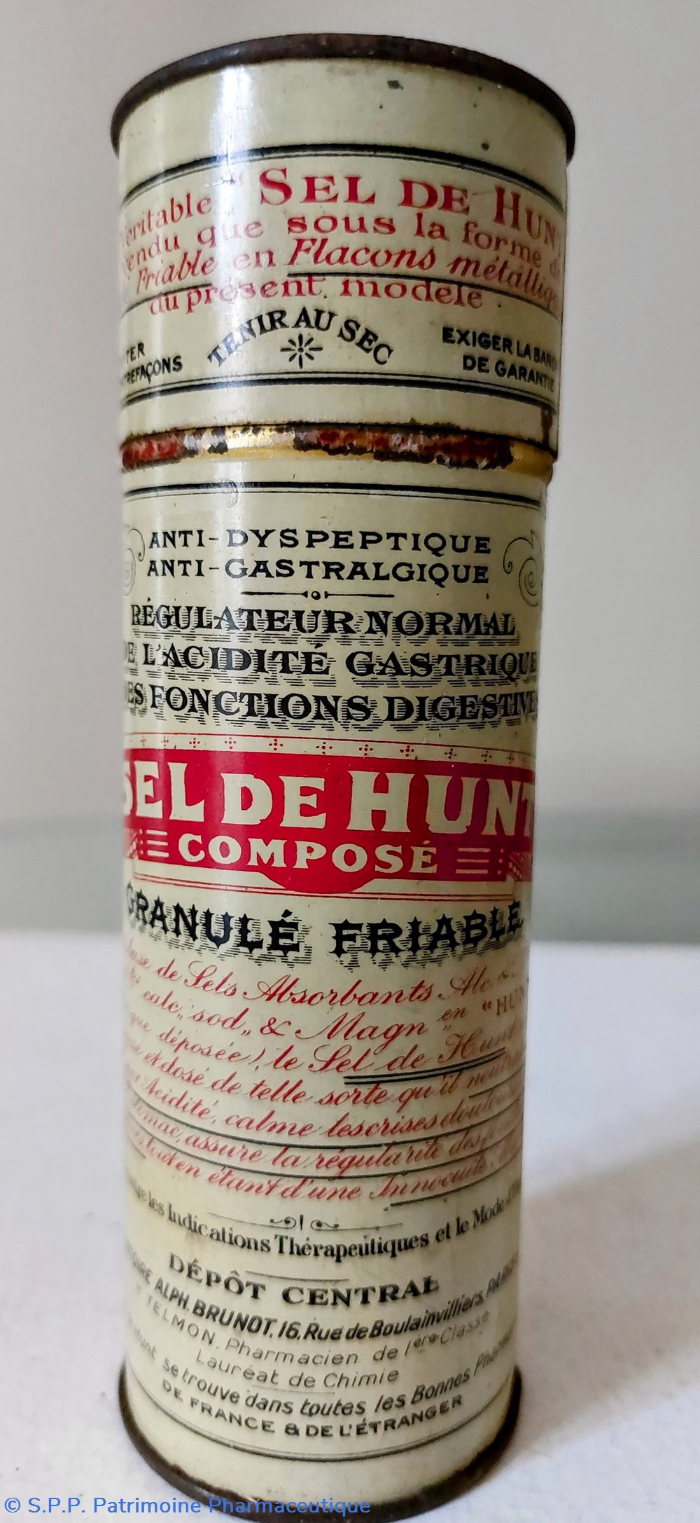 SEl de HUNT Granulés friables science pharmacie sel de hunt granules friables