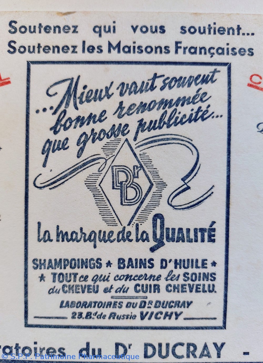science pharmacie vichy laboratoires du dr ducray