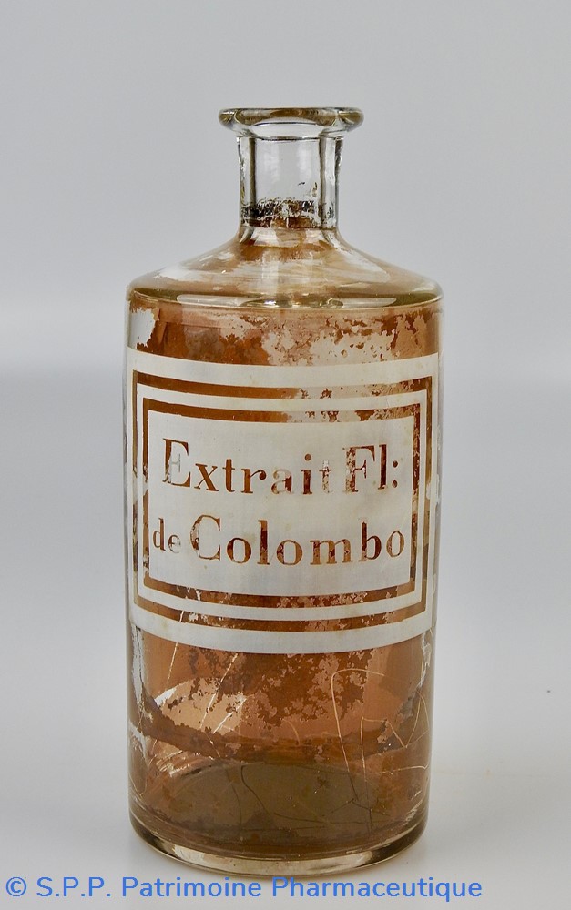 Flacon en verre petit modèle étiquette blanche sans couvercle Pharmacie RAVASSE 3 science flacon en verre petit modele etiquette blanche sans couvercle pharmacie ravasse