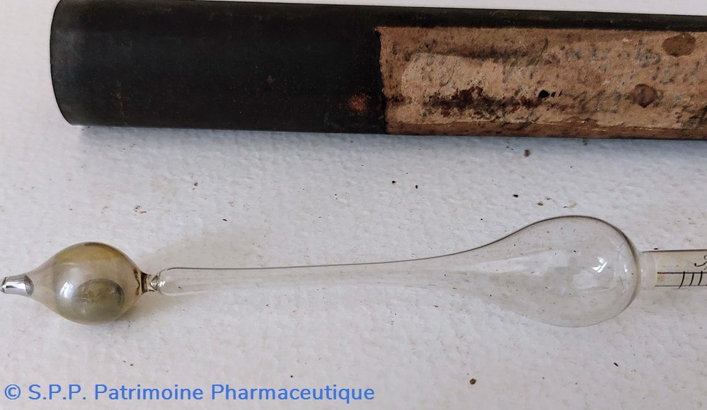 AREOMETRE B... Pour liquides plus légers 4 science pharmacie areometre b pour liquides plus legers