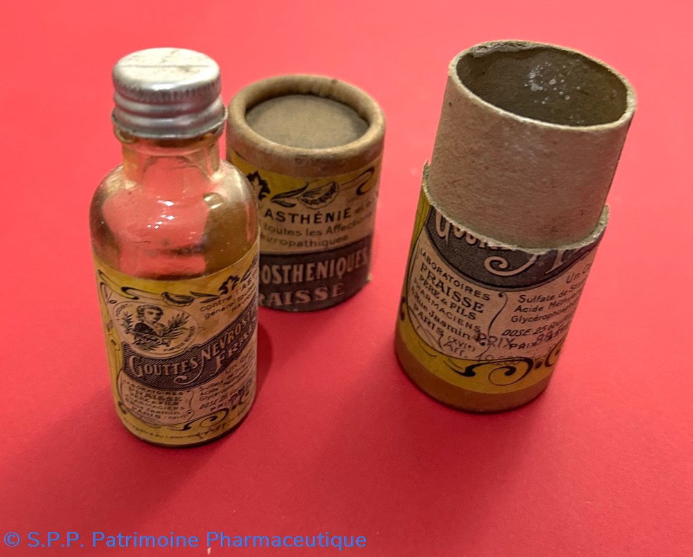 GOUTTES NEVROSTHÉNIQUES Fraisse 2 science pharmacie gouttes nevrostheniques fraisse