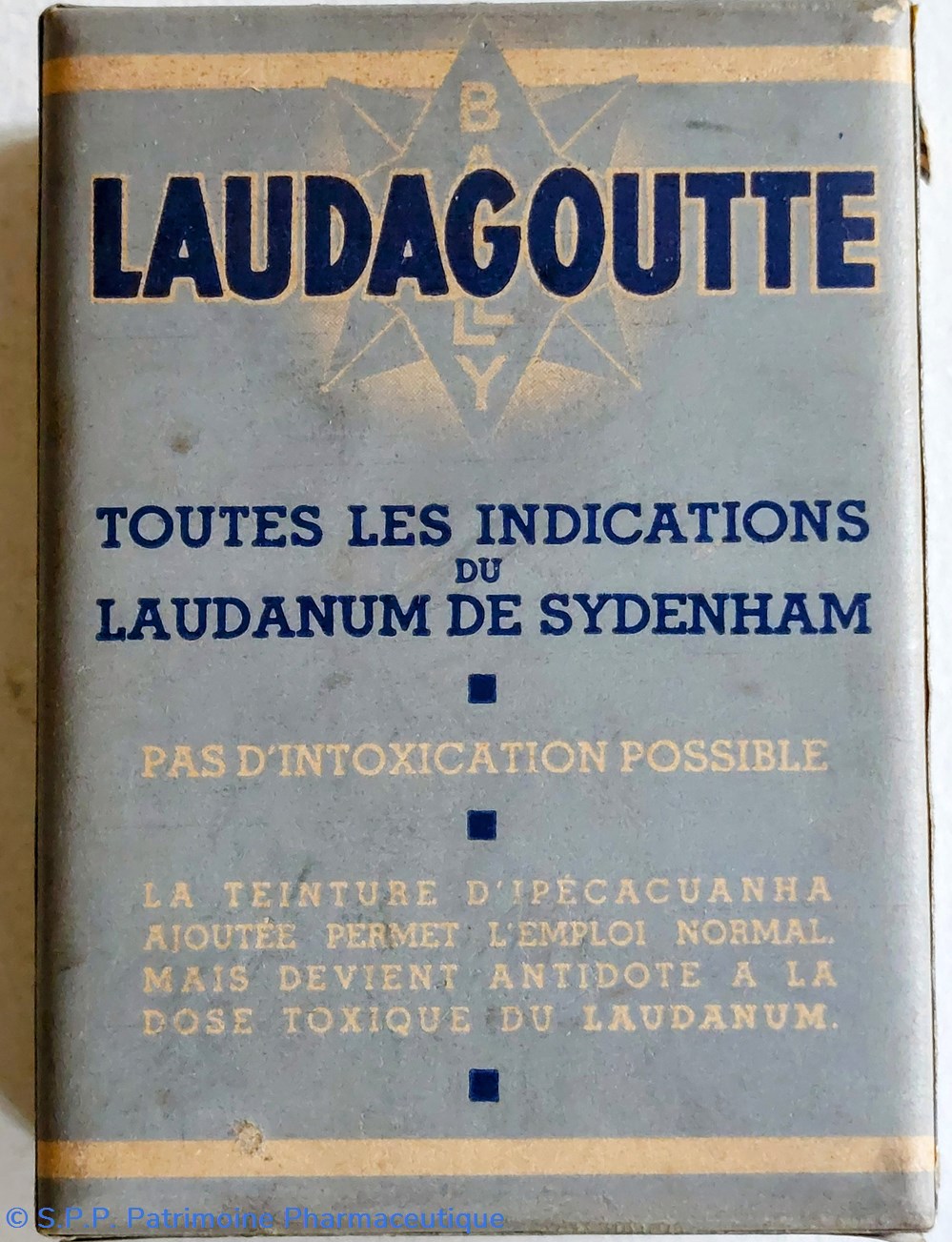 LAUDAGOUTTE flacon 24 cc. science pharmacie laudagoutte flacon 24 cc