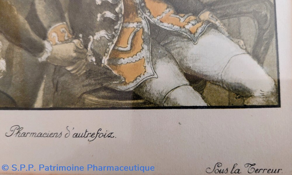 science pharmaciens autrefois sous la terreur