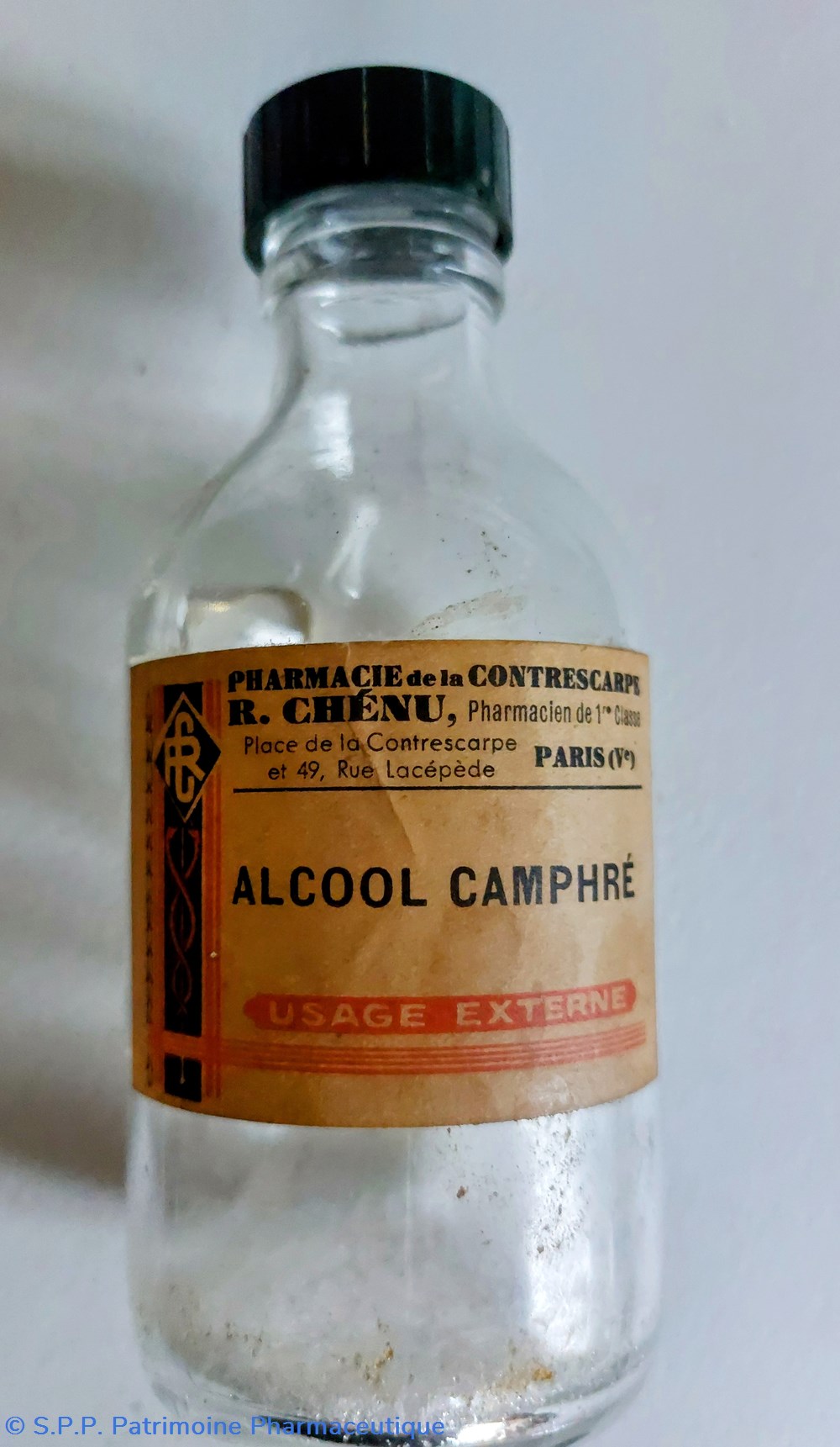 science pharmacie alcool camphre