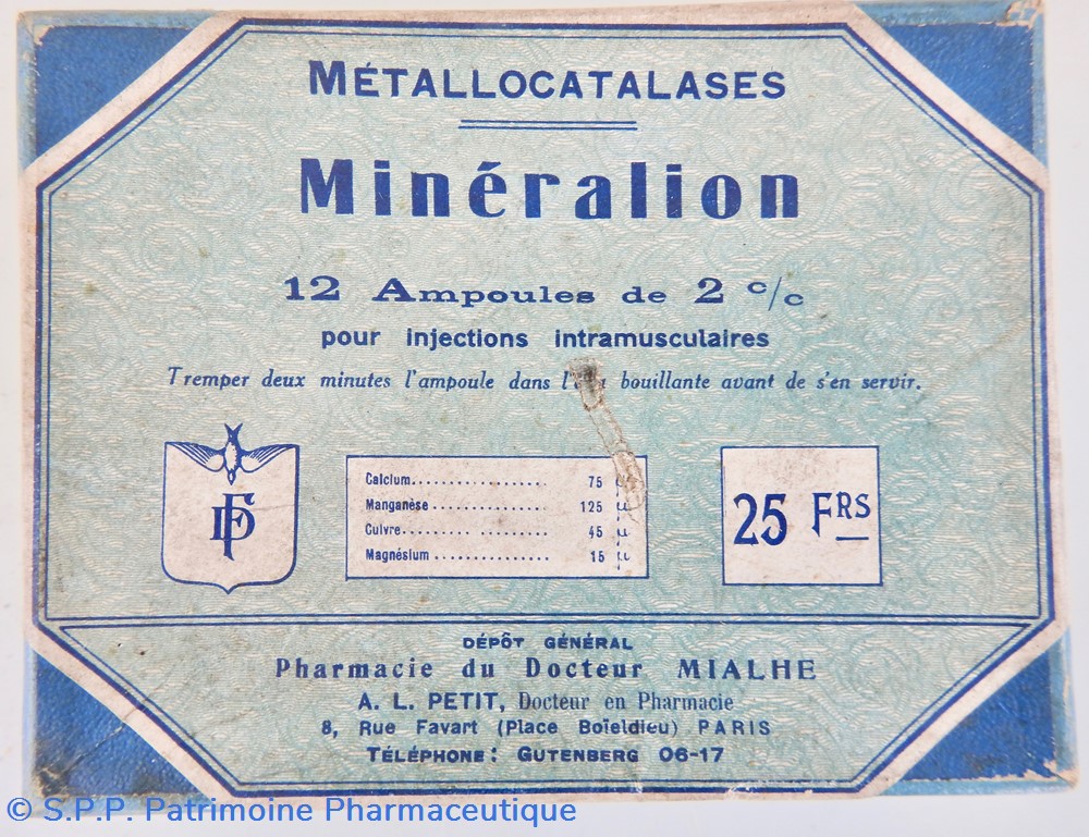 MINÉRALION science pharmacie mineralion