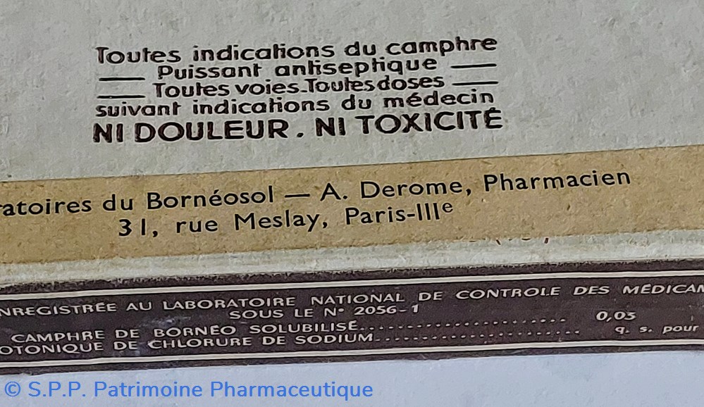 BORNÉOSOL ( Ampoules) 5 science borneosol ampoules