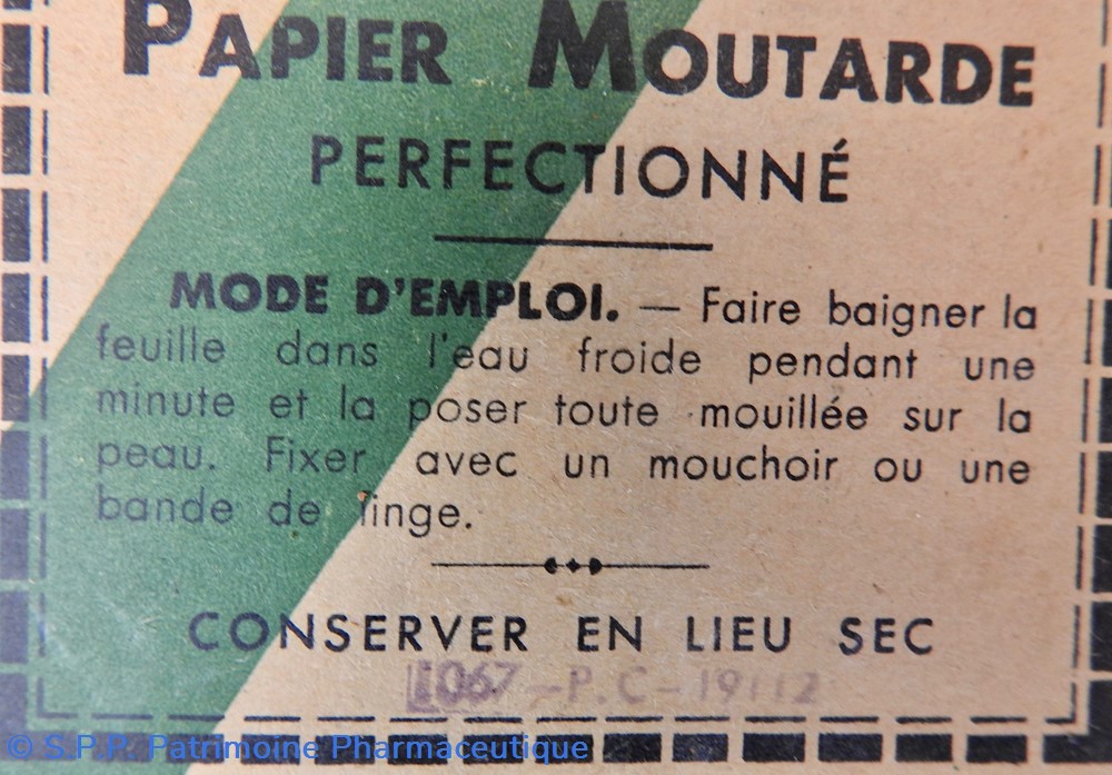 Le SINAPISME Médical 5 science pharmacie le sinapisme medical