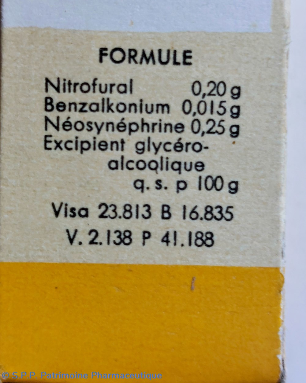NITROFURAL Chauvin - gouttes auriculaires 4 science pharmacie nitrofural chauvin gouttes auriculaires