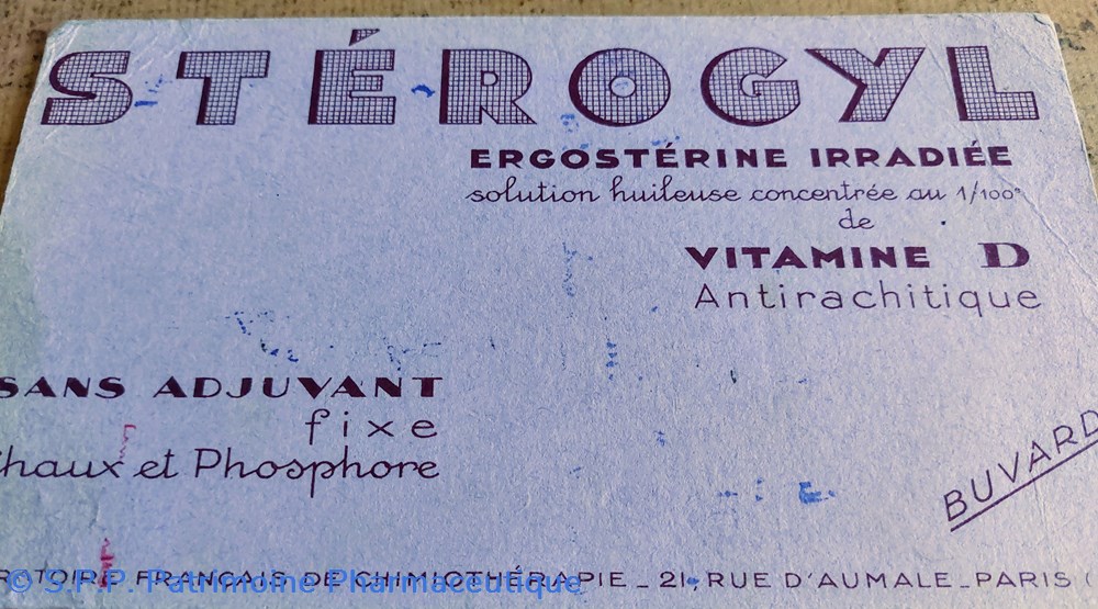 STEROGYL - Ergostérine irradiée - Solution Huileuse 3 science pharmacie sterogyl ergosterine irradiee solution huileuse