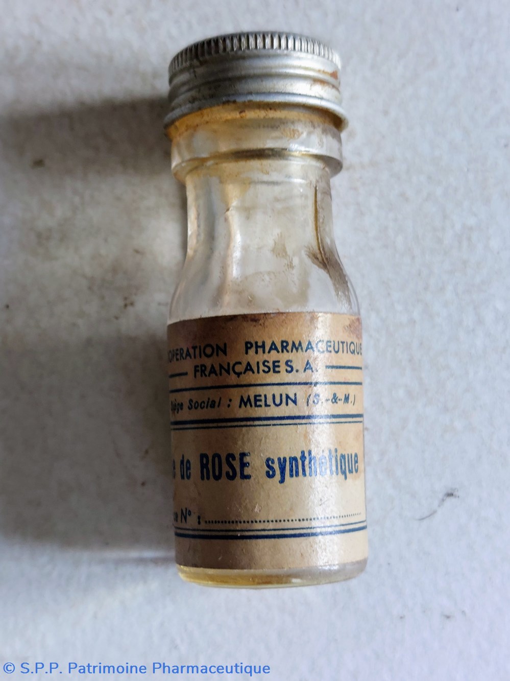 Essence de ROSE Synthétique - flacon 3 science pharmacie essence de rose synthetique flacon