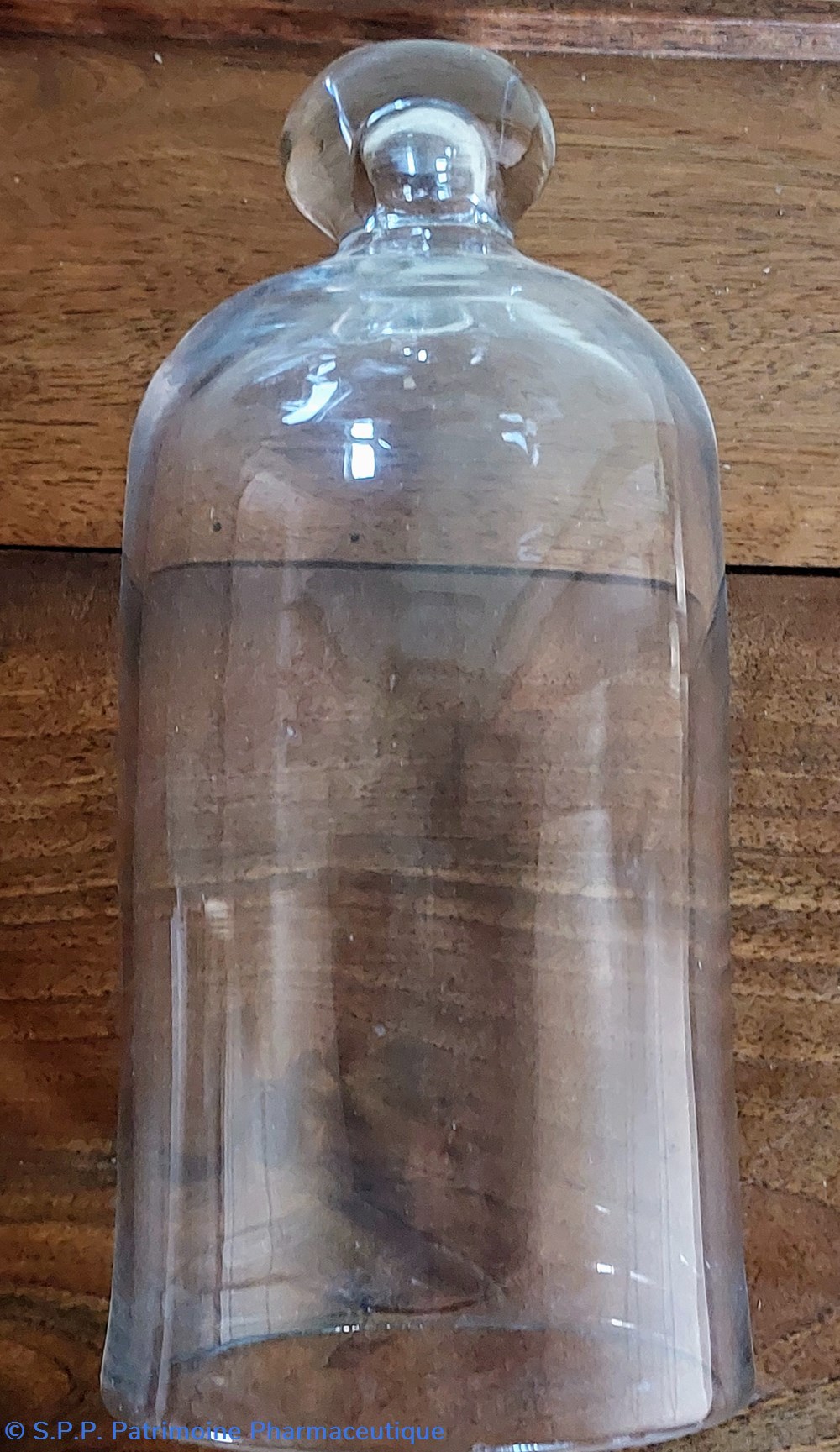 science pharmacie cloche en verre hauteur 18 5 cm