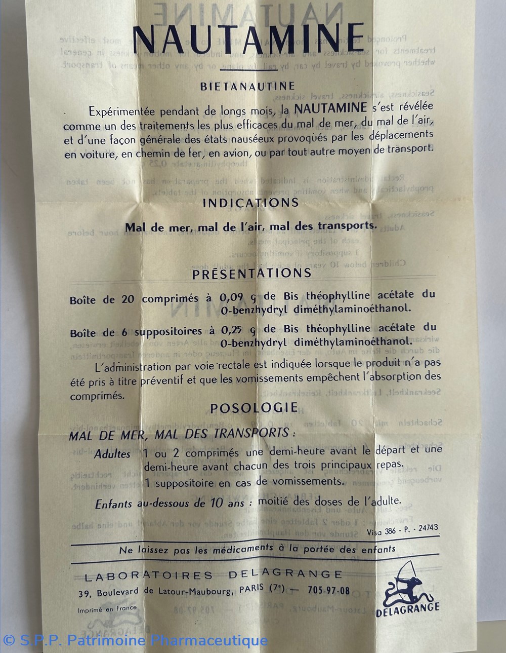 science pharmacie nautamine suppositoires