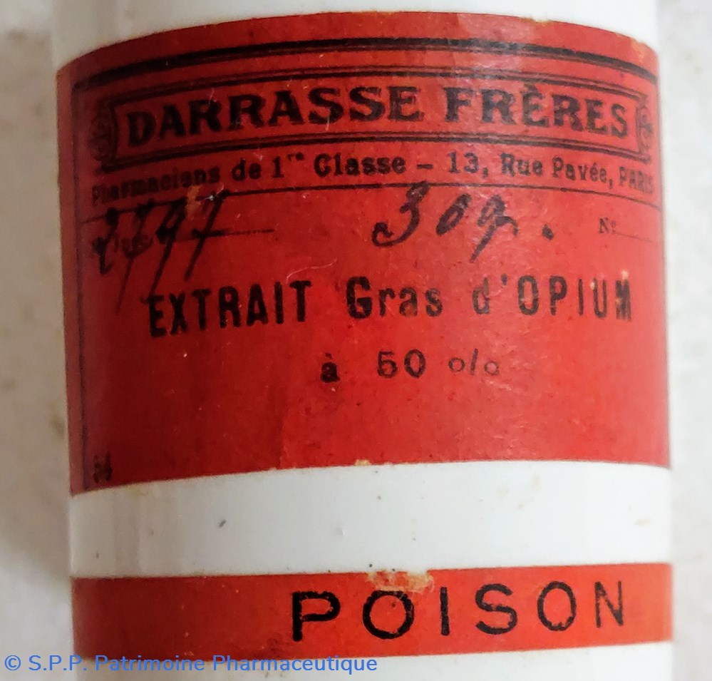 EXTRAIT GRAS D'OPIUM à 50% 2 science pharmacie extrait gras opium a 50