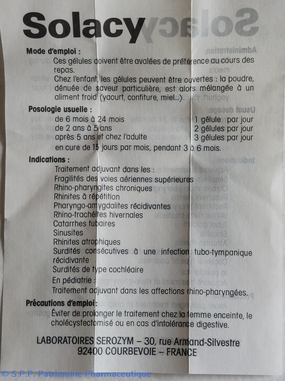 SOLACY 45 Gélules blanches 6 science solacy 45 gelules blanches