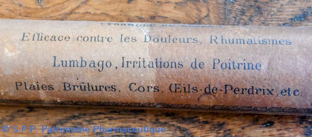 science pharmacie papier chimique tube carton