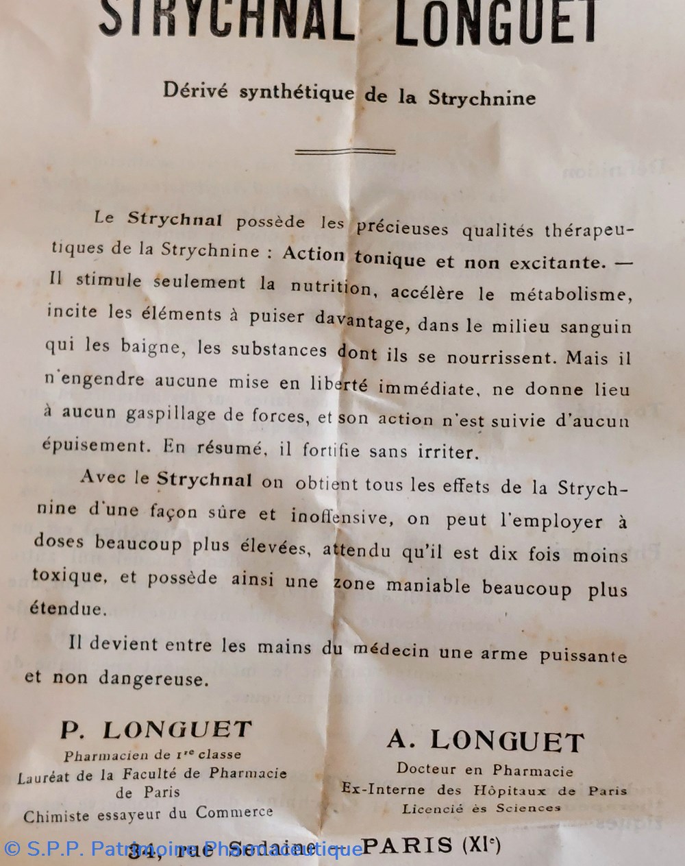 STRYCHNAL /Granulés Longuet 5 science pharmacie strychnal granules longuet