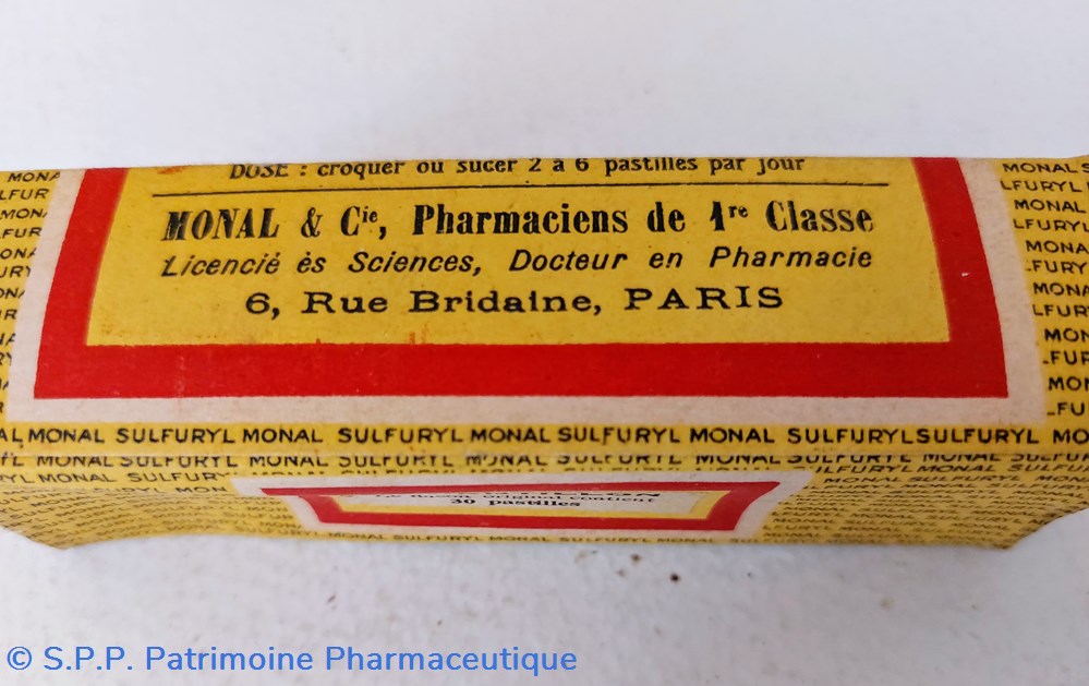 SULFURYL MONAL / Pastilles 3 science pharmacie sulfuryl monal pastilles