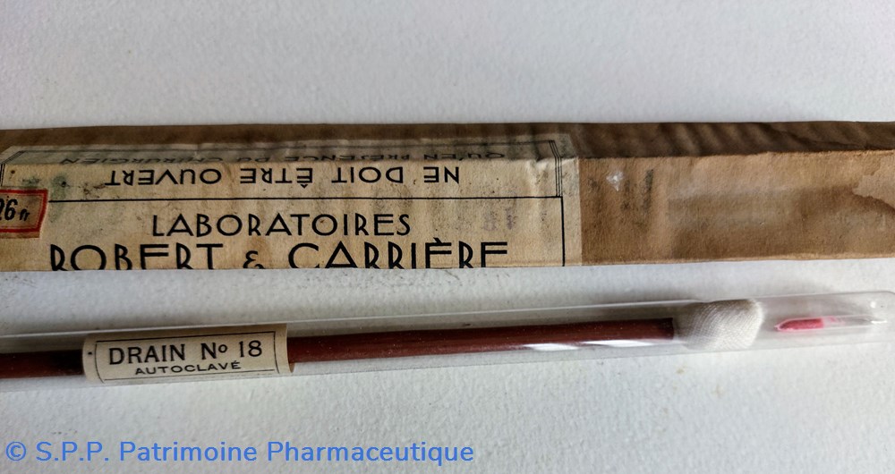 DRAIN N18 Autoclavé 25 cm. 2 science pharmacie drain n18 autoclave 25 cm