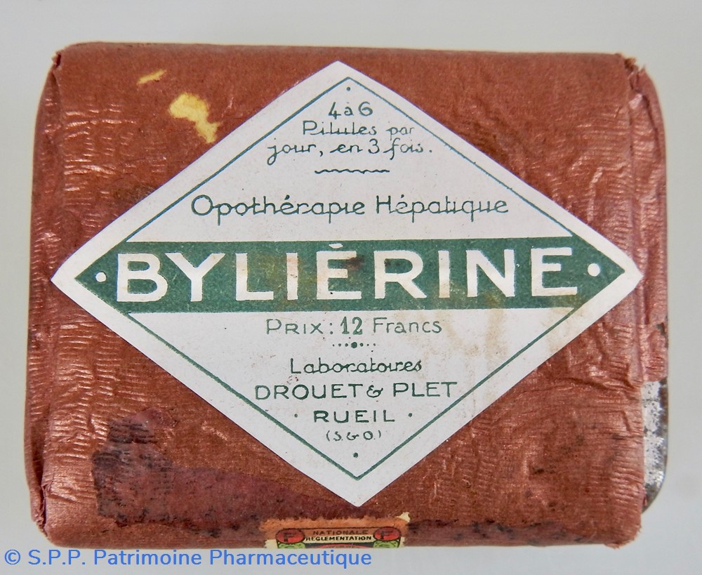 science pharmacie bylierine opotherapie hepatique