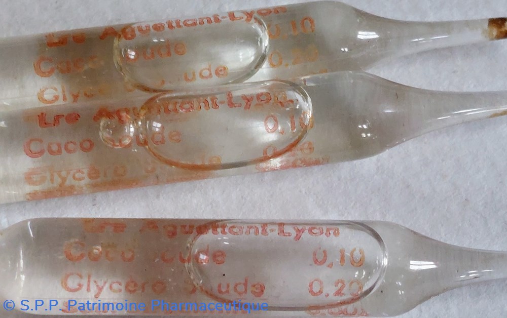 science ampoules sterilisees injections