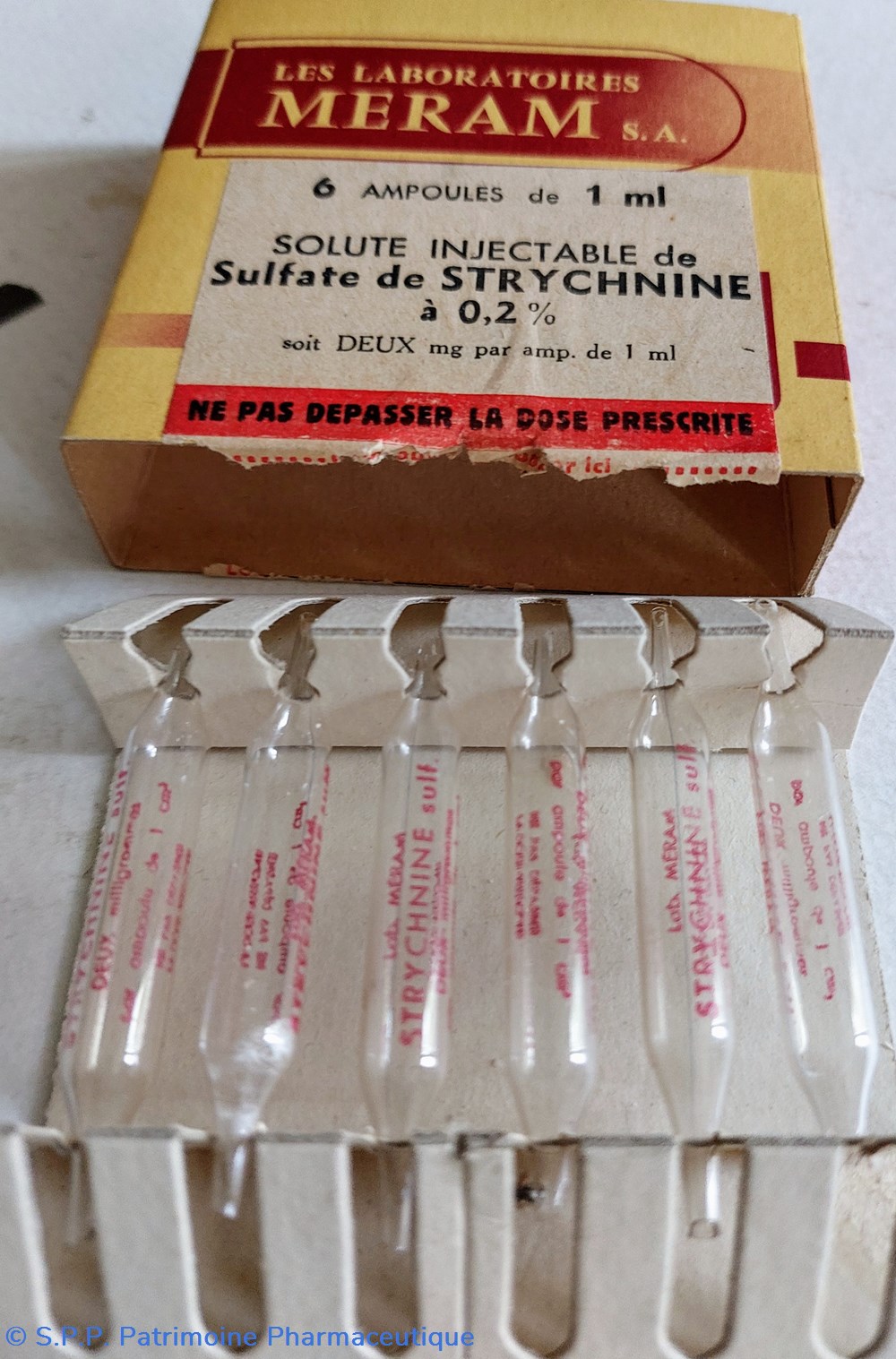 science pharmacie sulfate de strychnine a 0 2 ampoules 1 ml