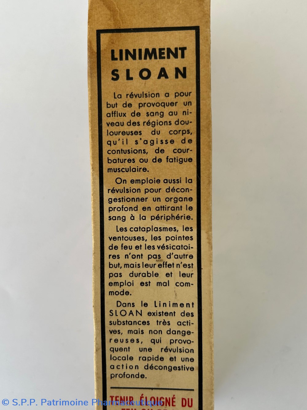 science pharmacie liniment sloan