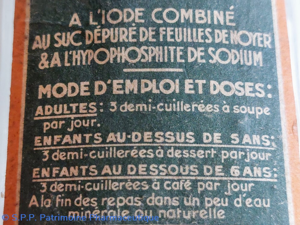 science pharmacie reciodine benard flacon de sirop aromatise