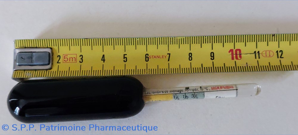 Lactomètre de ménage 15 °C. / DRGM 6 science pharmacie lactometre de menage 15 c drgm