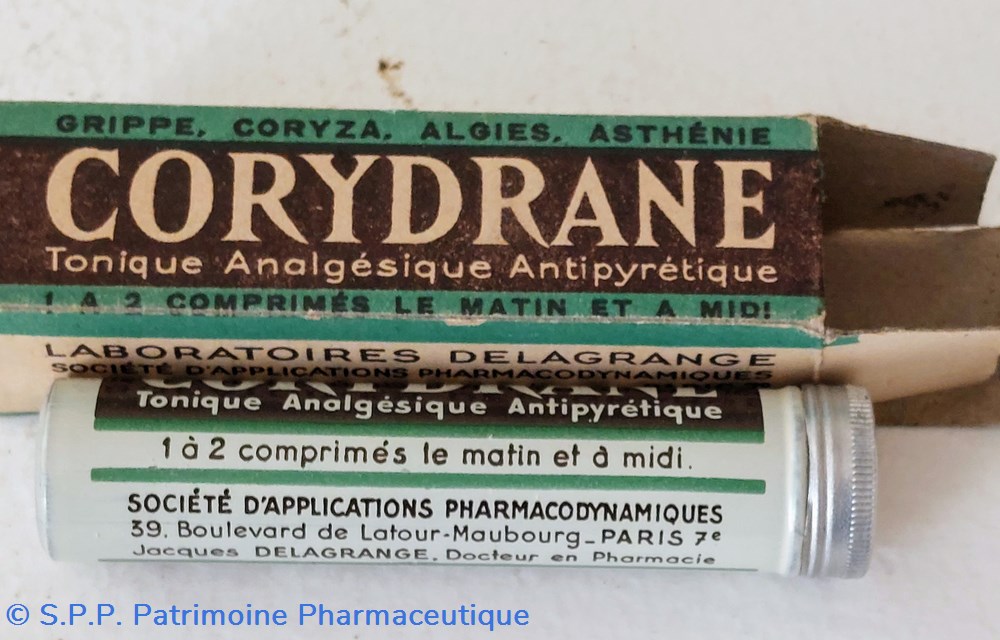 CORYDRANE Comprimés DELAGRANGE 7 science pharmacie corydrane comprimes delagrange