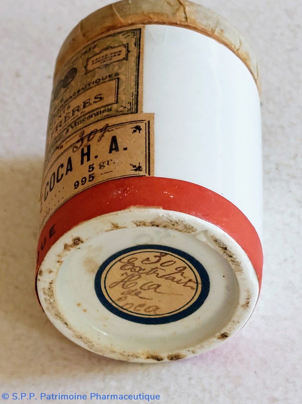 EXTRAIT DE COCA H. A. Pot de 30 GR. 6 science pharmacie extrait de coca h a pot de 30 gr