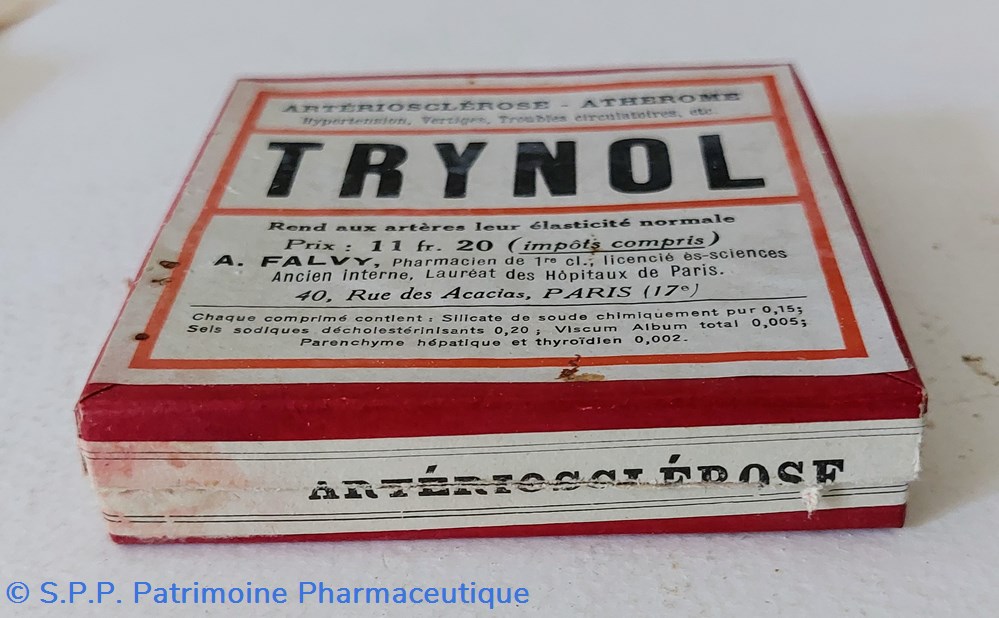 science pharmacie trynol comprimes arterio sclerose